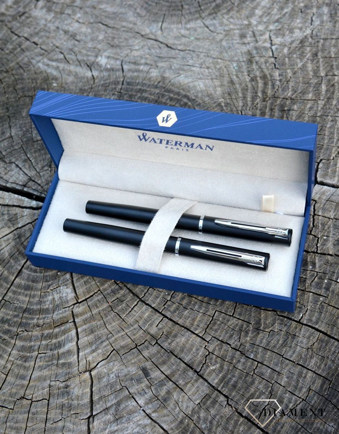 Zestaw WATERMAN Pióro Wieczne z długopisem. Pióro wieczne i długopis marki WATERMAN z darmowym grawerem (5).JPG